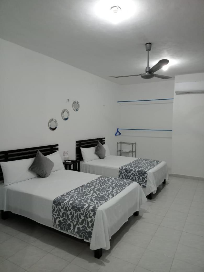 Hotel Apartaments Solecito Bacalar - Free Bikes & Paddle Kültér fotó