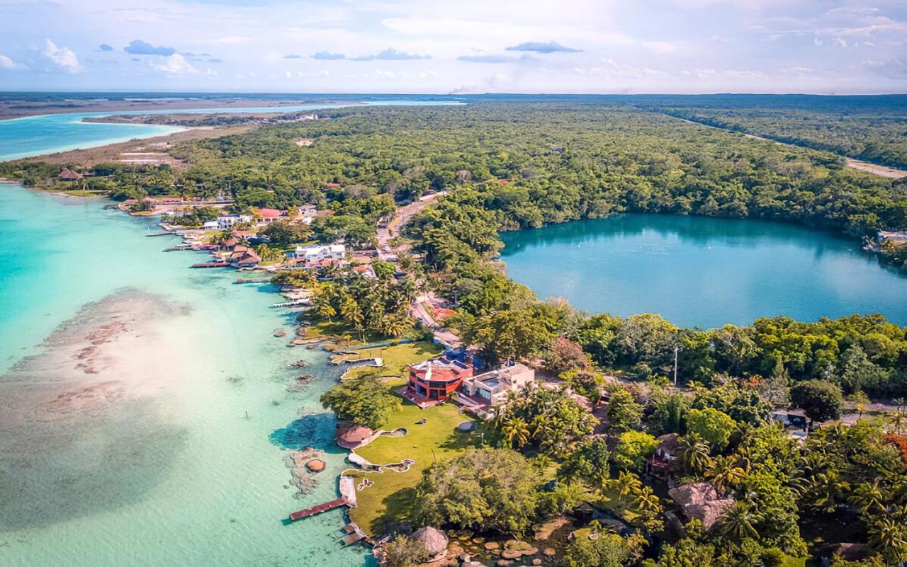 Hotel Apartaments Solecito Bacalar - Free Bikes & Paddle Kültér fotó
